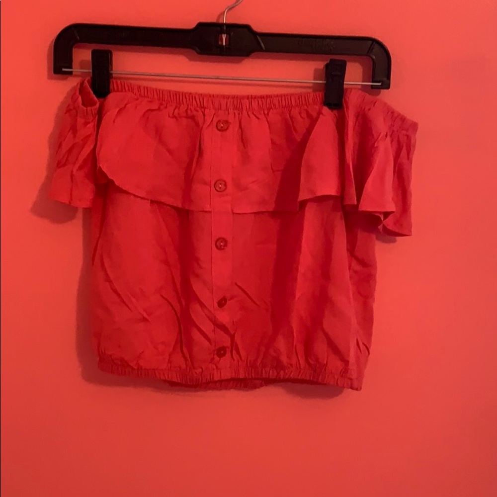 Pink Crop Top
